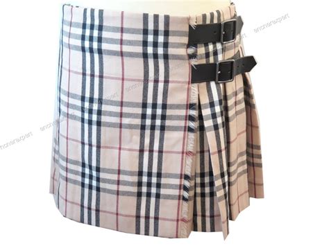 kilt burberry femme|vintage Burberry kilt.